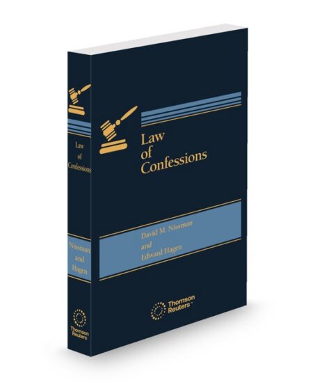 Law of Confessions 2D 2025 ed by