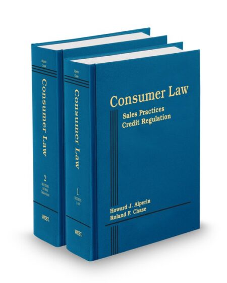 Alperin Consumer Law 2025 2026 ed by