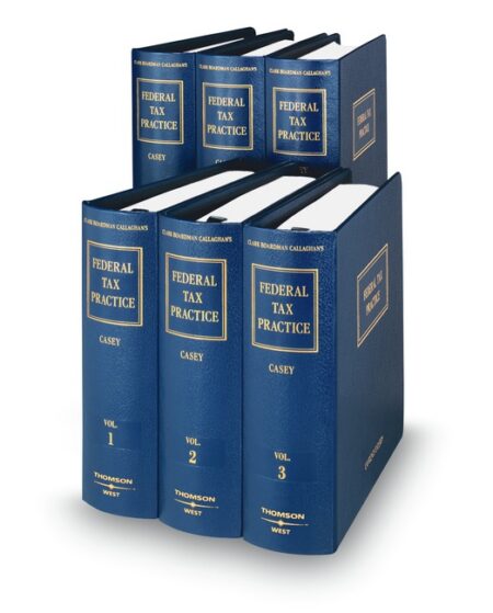 Casey Federal Tax Practice 2025 2026 ed by Ed Smith Laurence F Casey
