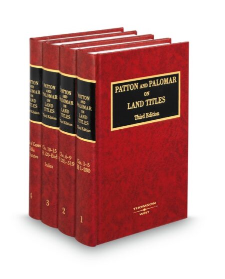 Patton and Palomar On Land 2025 2026 ed by Joyce D Palomar