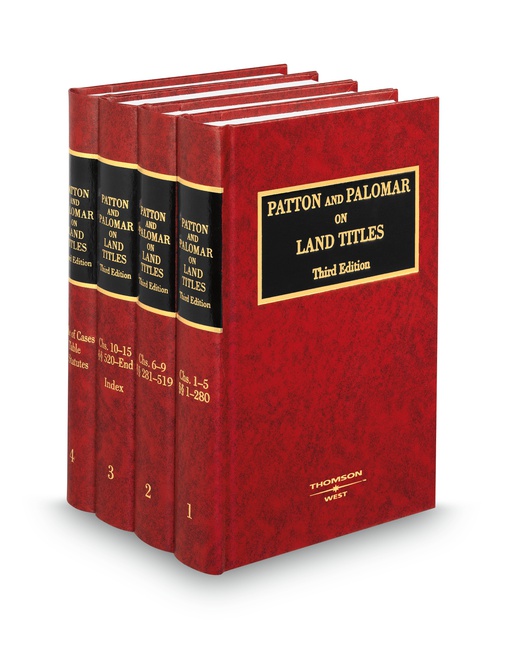 Patton and Palomar On Land 2025 2026 ed by Joyce D Palomar