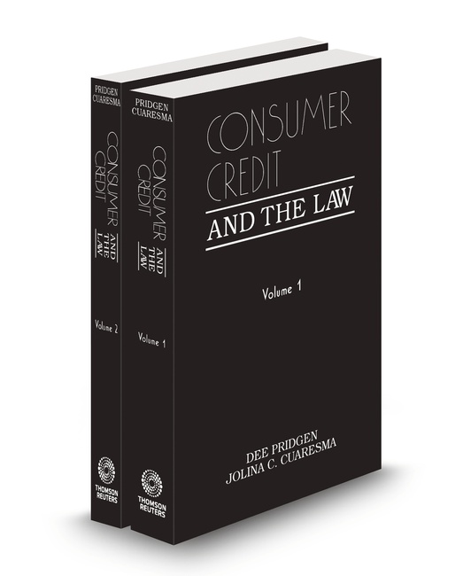 Consumer Credit and The Law 2025 2026 ed by Dee Pridgen Jolina Cuaresma
