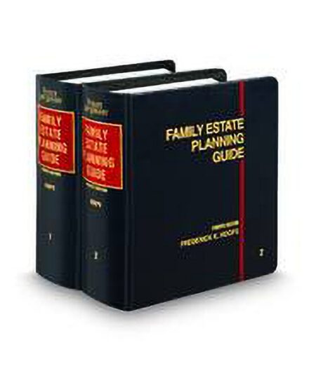 Family Estate Planning Guide With Forms by Daniel S Hoops Frederick H Hoops III Frederick K Hoops