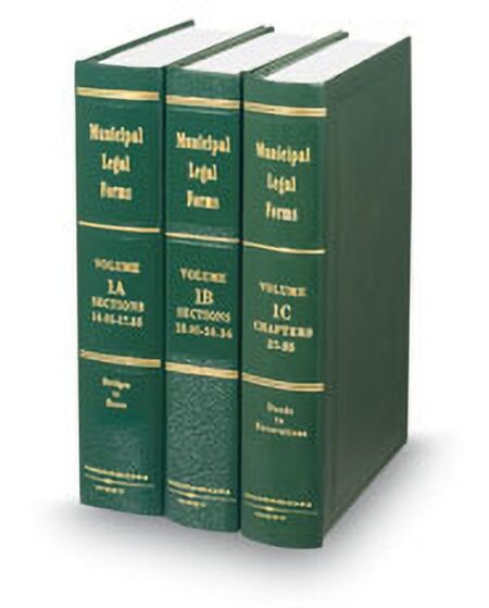 Municipal Legal Forms by Publisher's Editorial Staff