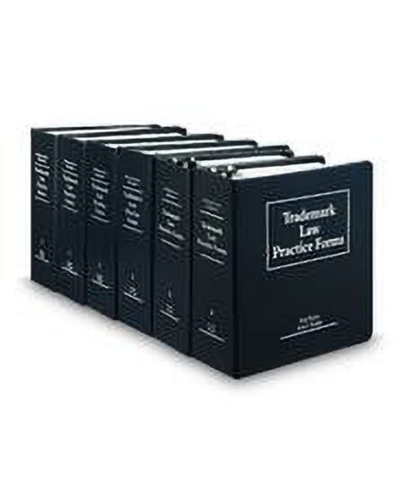 Trademark Law Practice Forms by Allen D Brufsky Barry Kramer