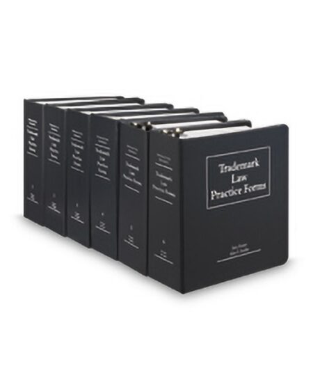 Trademark Law Practice Forms With Forms by Allen D Brufsky Barry Kramer