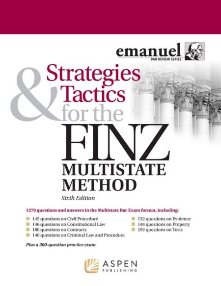 Strategies & Tactics for the Finz Multistate Method Sixth Edition by Steven Finz Alex Ruskell