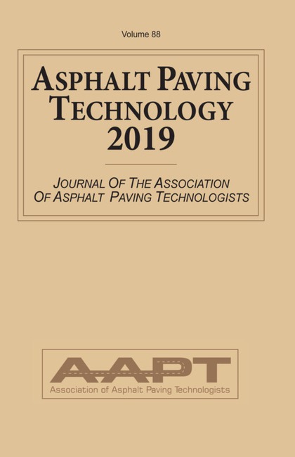 Asphalt Paving Technology 2019 by Rebecca S McDaniel