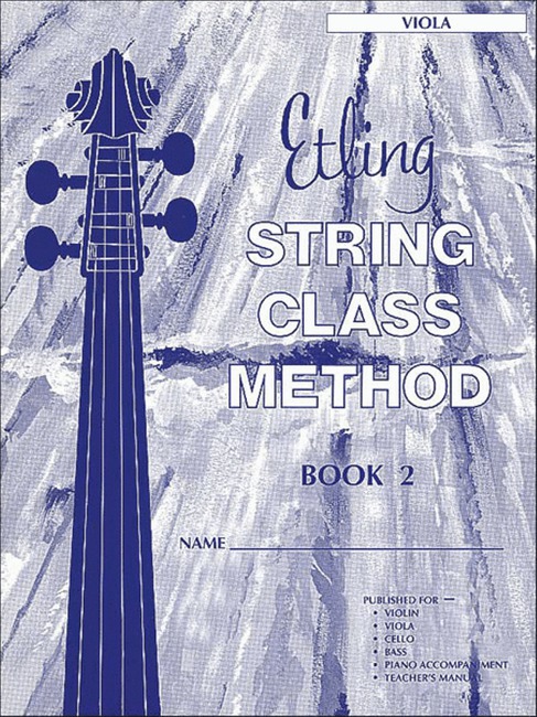 Etling String Class Method Book 2 Viola by Forest Etling