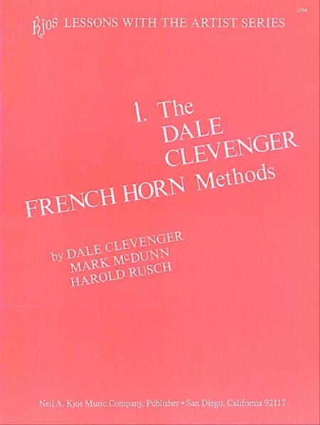 Clevenger French Horn Method Book 1 by 