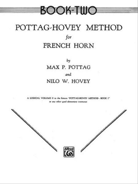Pottag Hovey Method for French Horn Book 2 by Max P Pottag