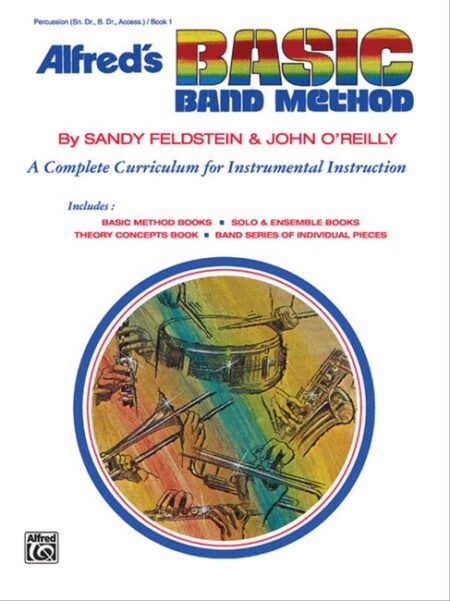 Alfred's Basic Band Method Book 1 Percussion by Sandy Feldstein