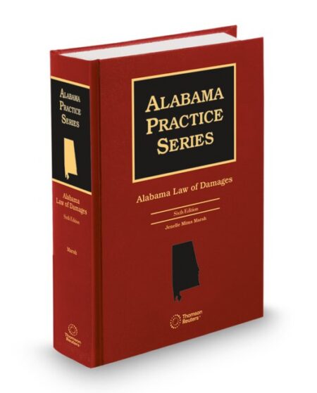 Alabama Law of Damages (Marsh Gamble) 2026 ed by Jenelle M Marsh