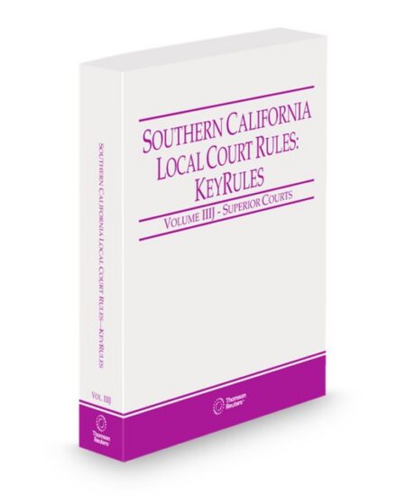 California KeyRules Southern by