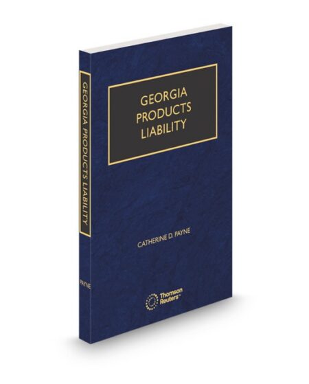 Georgia Products Liability 2026 ed by David Hricik