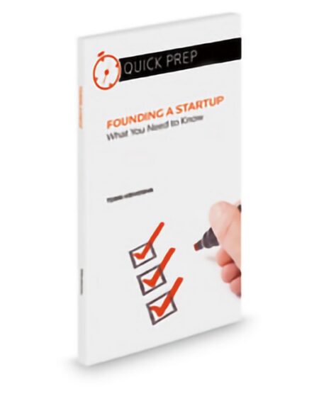 Aspatore Founding A Startup What You Need To Know (Quick Prep) by Terri Krivosha