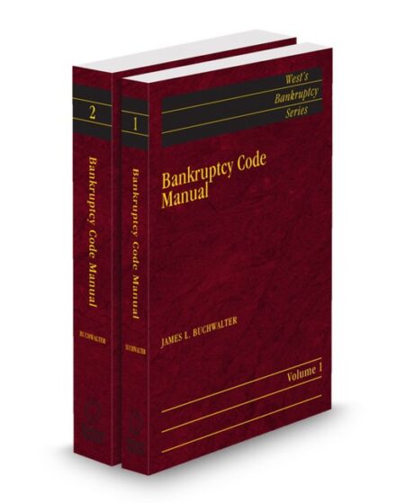 Bankruptcy Code Manual 2026 ed by James Buchwalter