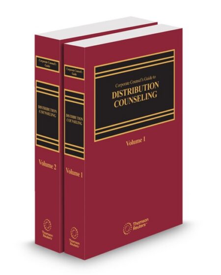 Distribution Counseling 2026 ed by Editorial Staff Publisher's