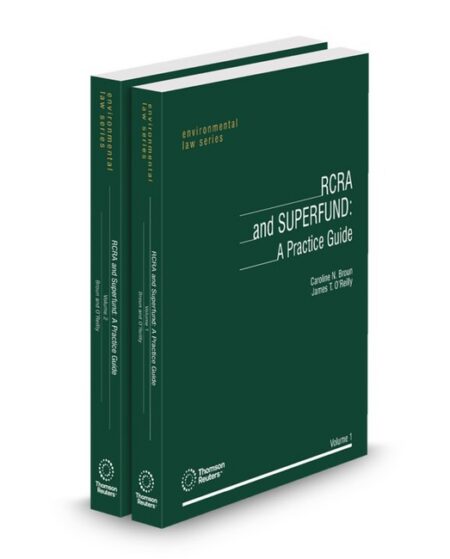 RCRA and Superfund Practice Guide with Forms 2026 ed by Caroline N Broun