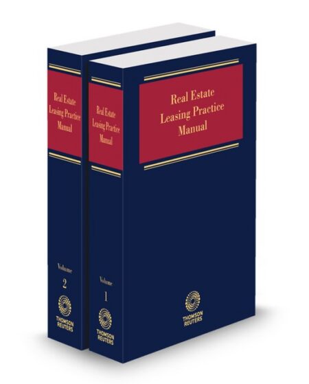 Real Estate Leasing Practice Manual 2026 ed by Alvin L Arnold Jeanne O'Neill Myron Kove