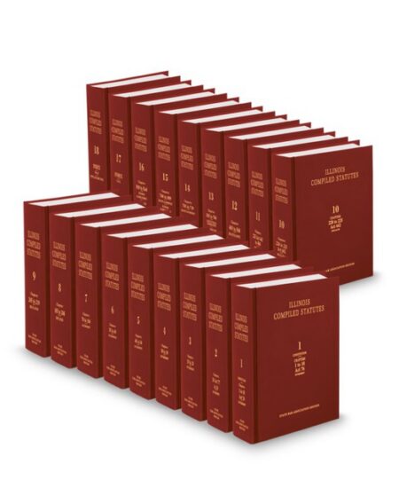 Illinois Compiled Statutes State Bar Association Edition by