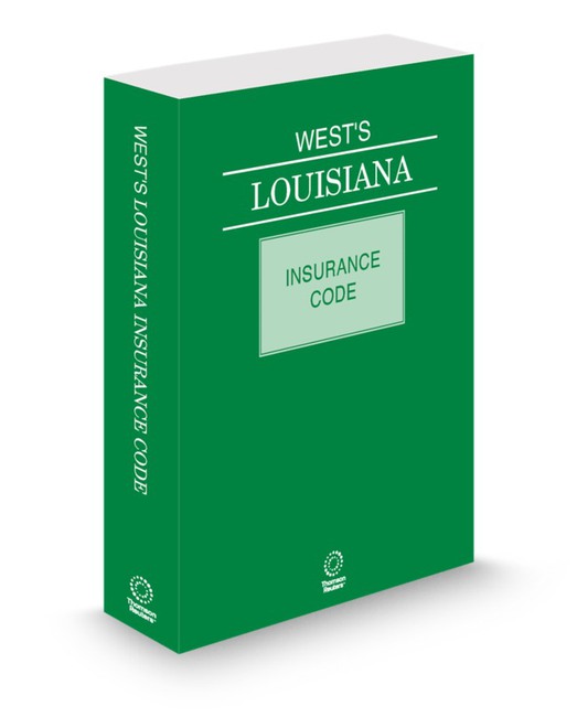 Louisiana Insurance Code 2026 ed by