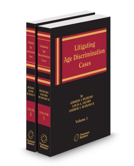 Litigating Age Discrimination Cases 2026 ed by Andrew J Ruzicho Sr Andrew J Ruzicho II Louis A Jacobs