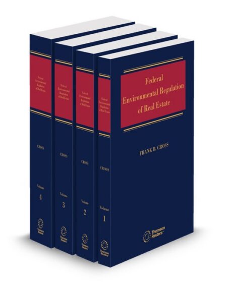 Federal Environmental Regulation of Real Estate 2026 ed by