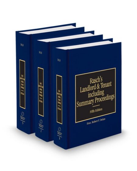 New York Landlord and Tenant 2026 ed by Robert F Dolan Honorable