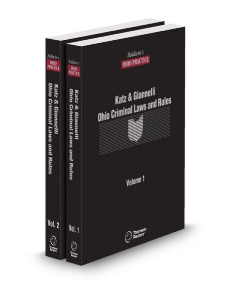Ohio Criminal Law and Rules 2026 ed by Lewis R Katz Professor Paul C Giannelli