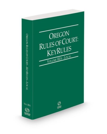 Oregon Local KeyRules V IIIa by