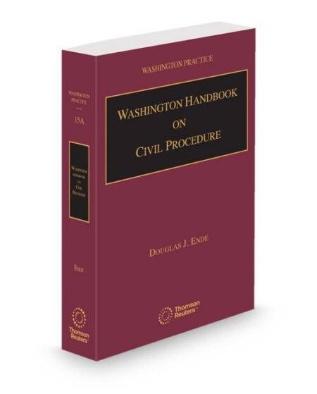 Washington Practice V 15A Civil Procedure Handbook 2026 ed by Douglas J Ende